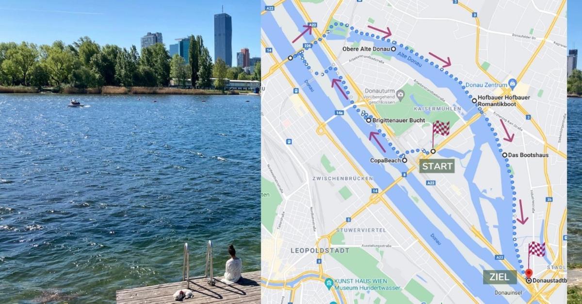 U1 Alte Donau Old Danube City Apartment 2 Βιέννη Εξωτερικό φωτογραφία